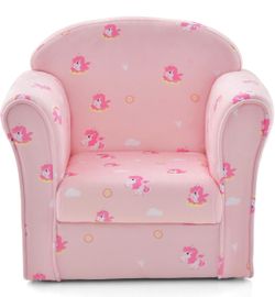 Pink Unicorn Kids Sofa / Toddler Chair – Cute & Comfy
