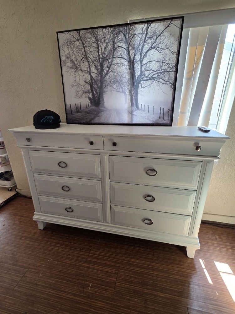 White Dresser