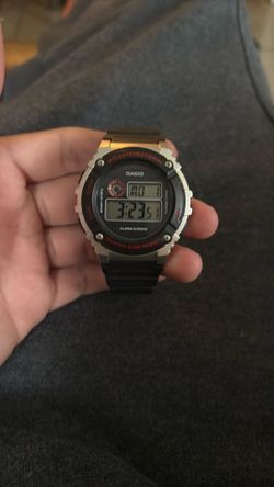 Casio W-216H-1CV digital watch