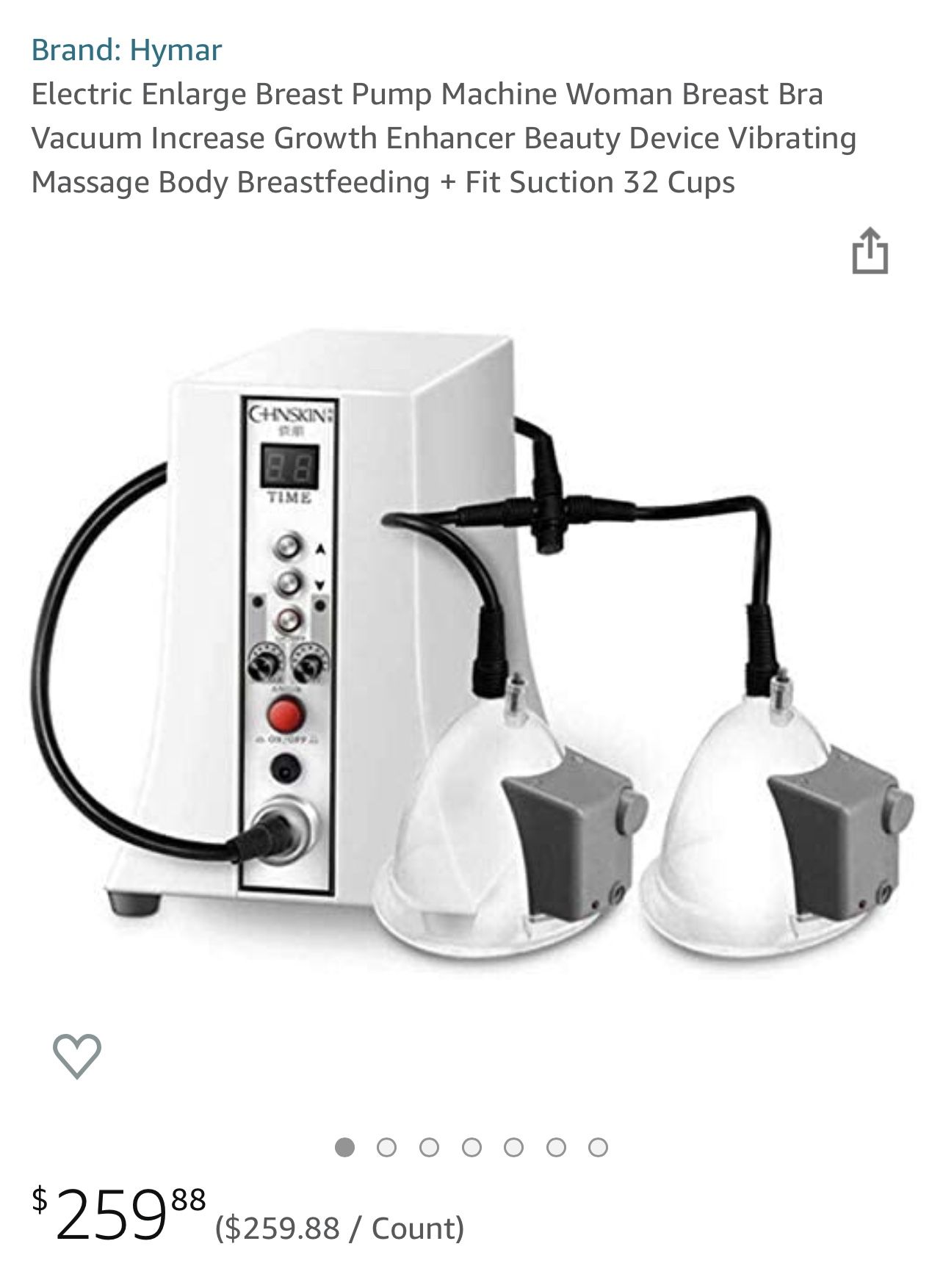 Vacuum breast butt machine