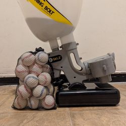 SKLZ LIGHTING BOLT SOFT MICRO BALL PITCHING MACHINE