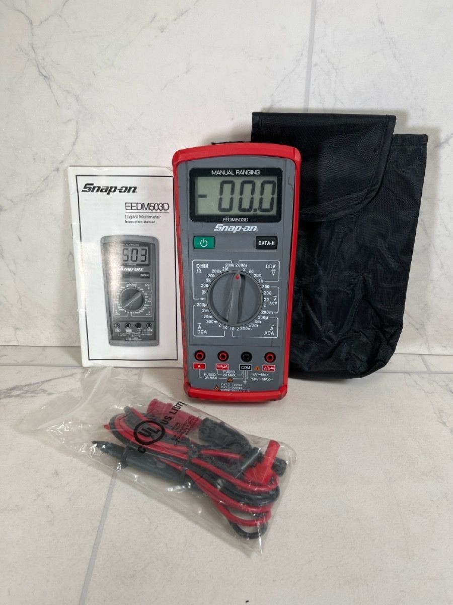 Snap-On EEDM503D Digital Multimeter (A1G010999)