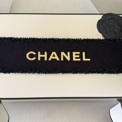 Chanel Gift Box With Ribbon And camellia flower