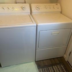Kenmore elite washer and dryer set