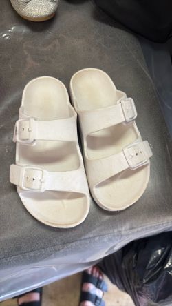Slides for kids white size 12