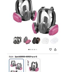 Face Respirators ($60 for 4 Pack) Or ($30 for 2 Pack) OBO