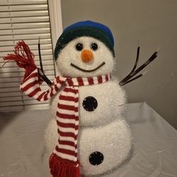 14" light up snowman