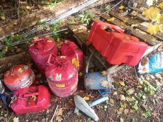 Gas Cans Lot — $150 for All