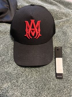 Amiri MA Logo Trucker Hat
