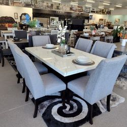 Black Friday Sale For Faust 7 PC Dinning Set 