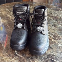 Skechers Women's, Burgin Krabok Steel Toe Work Boot