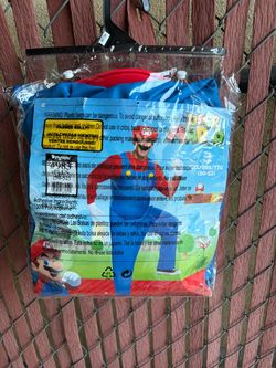 Super Mario Adult Costume Plus Size 50-52
