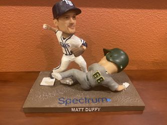Matt Duffy Tampa Bay Rays Double Play Bobblehead