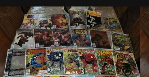 COMIC BOOK COLLECTION LOT SALE MARVEL DC SPIDERMAN WOLVERINE SECRET WARS KEY ISSUE VENOM DAREDEVIL ALIENS PREDATOR STAR WARS