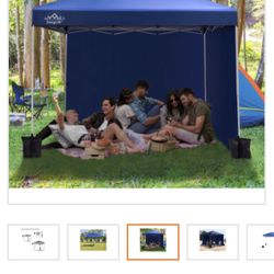 Canopy Instantánea Con Pesas Bolsa 2 Paredes Incluidas