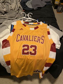 Lebron james throwback cavs jersey size XL
