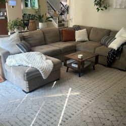 Sectional With Storage Chaise 