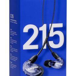 Shure SE215 Pro Wired In Ear Monitors 