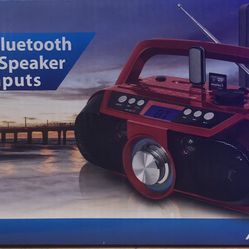 Solar Powered BT Radio (Multiple Power Sources)