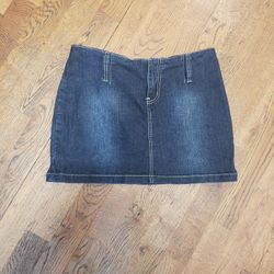 R4R Denim Mini Skirt 