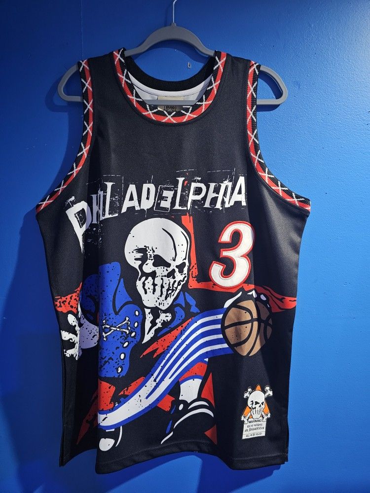 Allen Iverson Modern Jersey Size Large