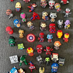 Marvel And DC Charms 