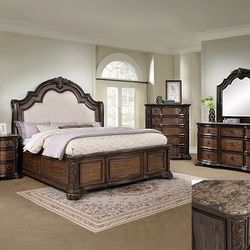 Five Piece Queen Bedroom Set