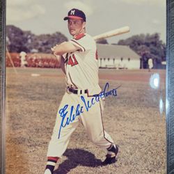 Signed Eddie Mathews Milwaukee Braves 8x10 Photo Autograph MLB Baseball Picture Auto