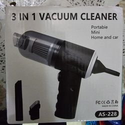 3 In 1 Mini Portable Vacuum