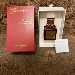 Mason Francis Baccarat Rouge 540