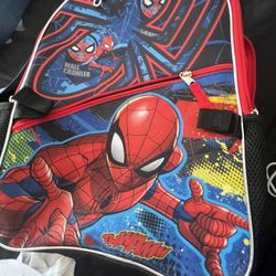 spiderman bag n lunch bag