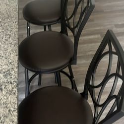 3 Barstools 