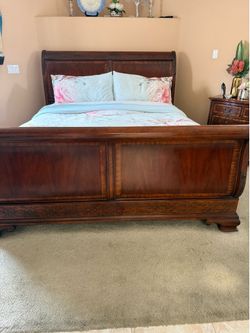 Mahogany Style Bedroom Set - King Size
