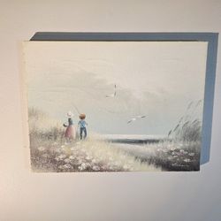 Original Signed  Oil on Canvas Modern Impressionist Painting 12x16