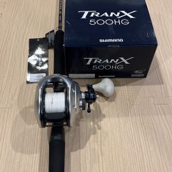 Shimano Tranx 500hg 