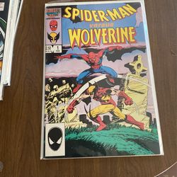 Spider-Man Versus Wolverine 1 1987 Death Of Ned Leeds