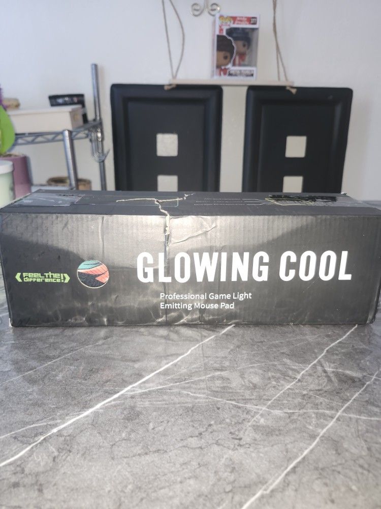 Glowing Cool Anime LED Gaming Mouse Pad