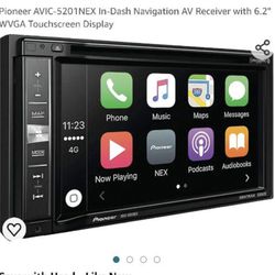 Double Din TV Navigation Apple Carplay Android Auto 