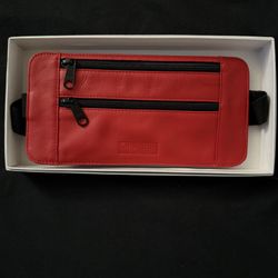 Supreme Leather Waist Bag 