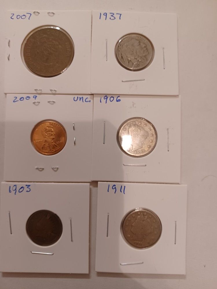 6 Coins Lot 8
