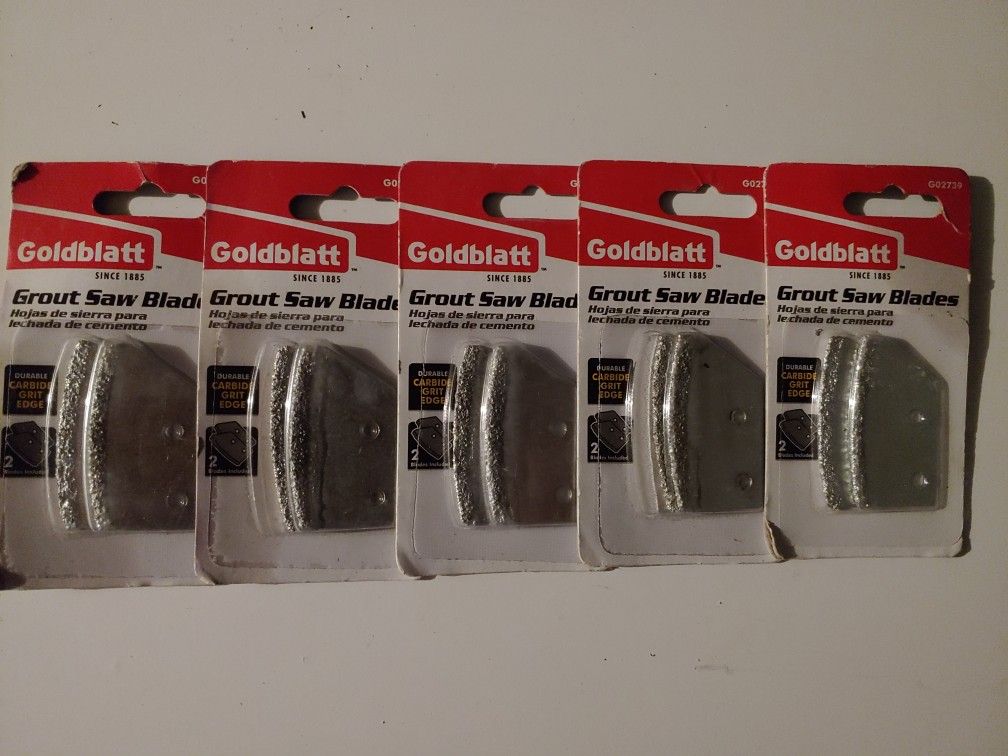 Grout saw blades (5pkgs. 10pcs)