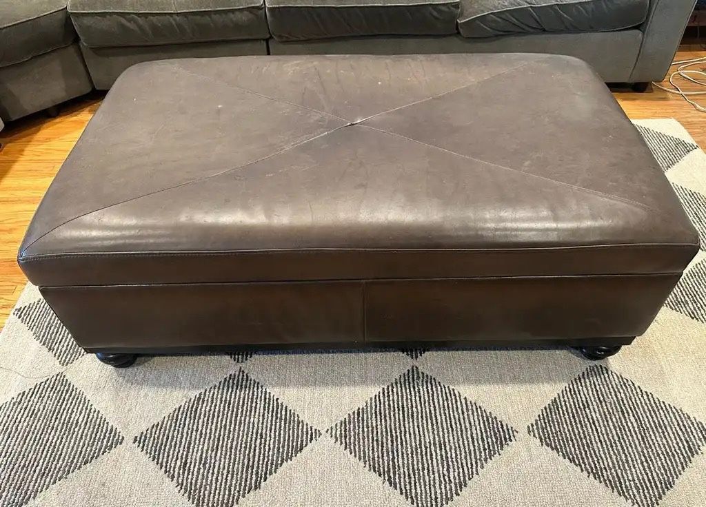 Brown Ottoman