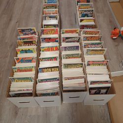 6 Long Boxes Of Comics For Sale