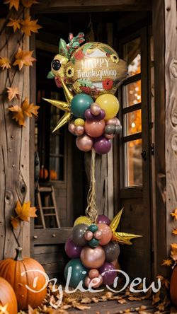 Crazy Balloon Tower Seasonal (Adjustable Stand)