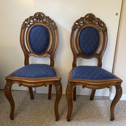 Rococo Style Mid-19th Century Side Chairs (set Of Two)
