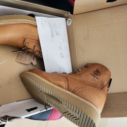 GEORGIA MEN'S STEEL TOE WEDGE 6" WORK BOOTS 