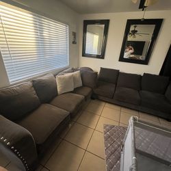 Sectional Dark Grey 