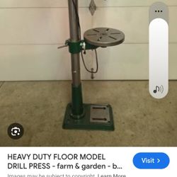 Heavy Duty  Flor Model Drill  Press