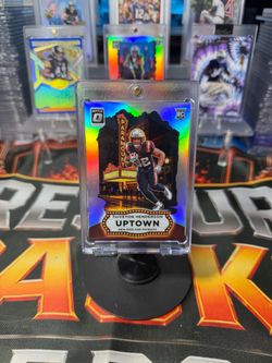 TreVeyon Henderson Donruss Optic Uptown Rookie Card