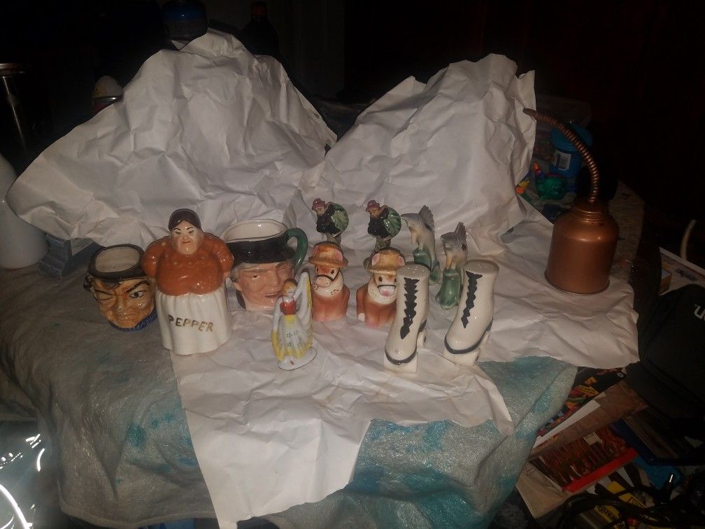 Antique Japanese Salt And Pepper Shakers And Toby Mugs,All Products : American Fashion Style Bags On Sale